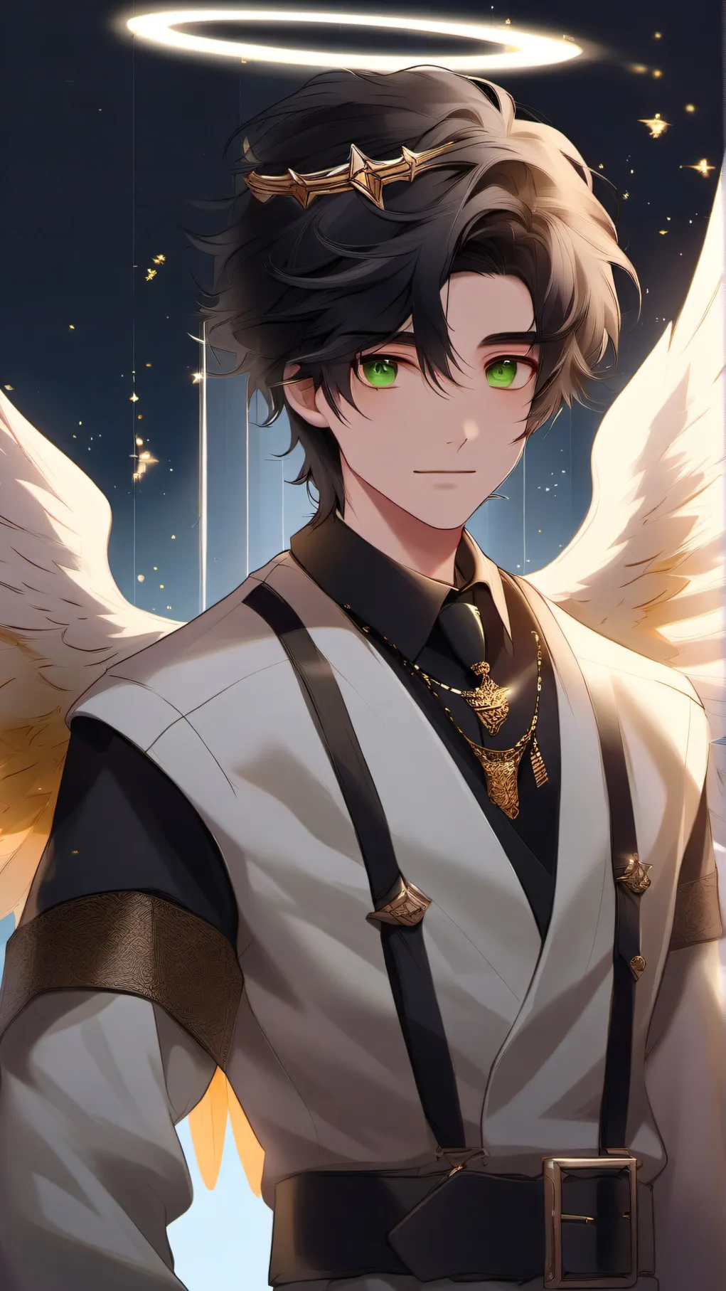 ai character: Azuro Malachi background