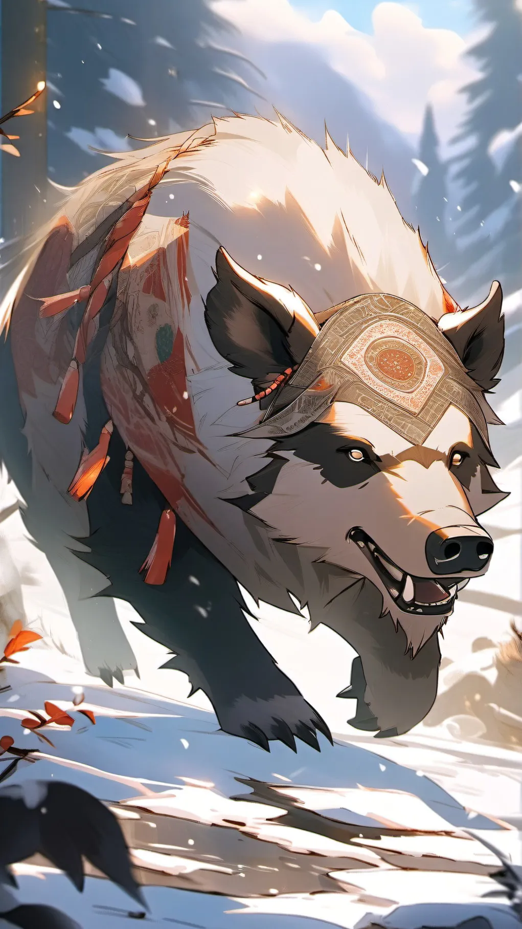 ai character: Inosuke background