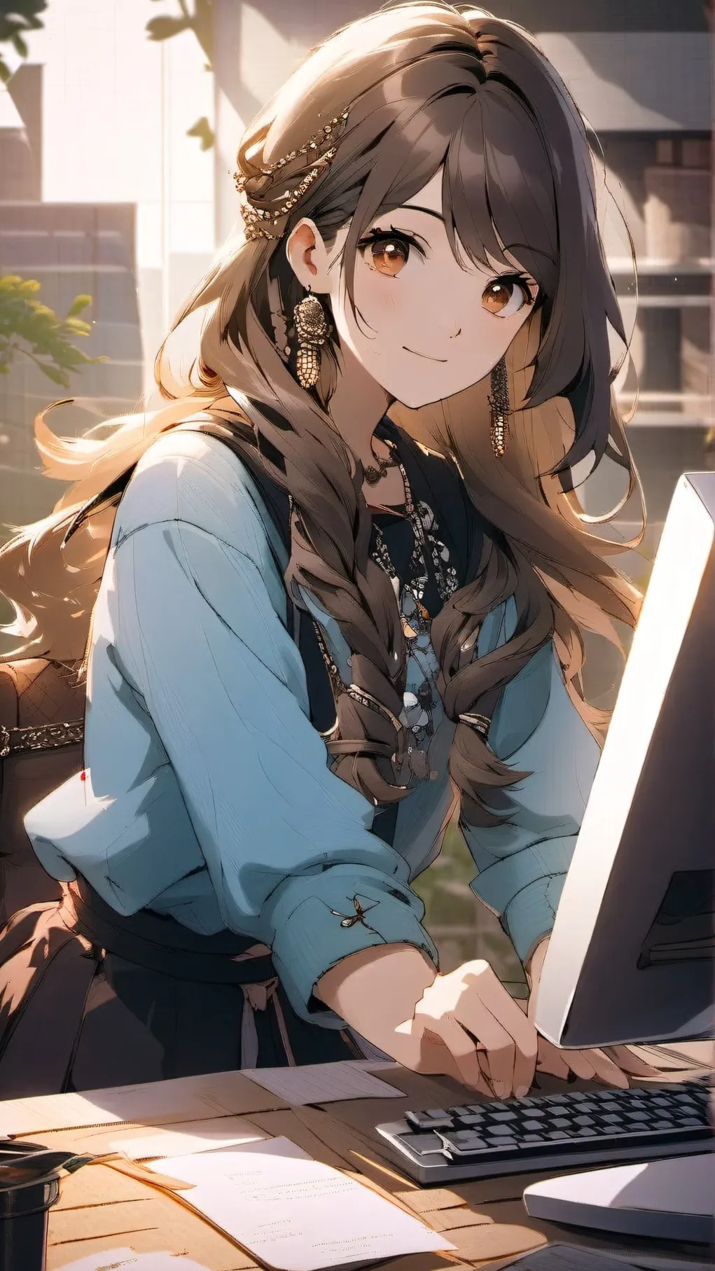 ai character: Sophie background