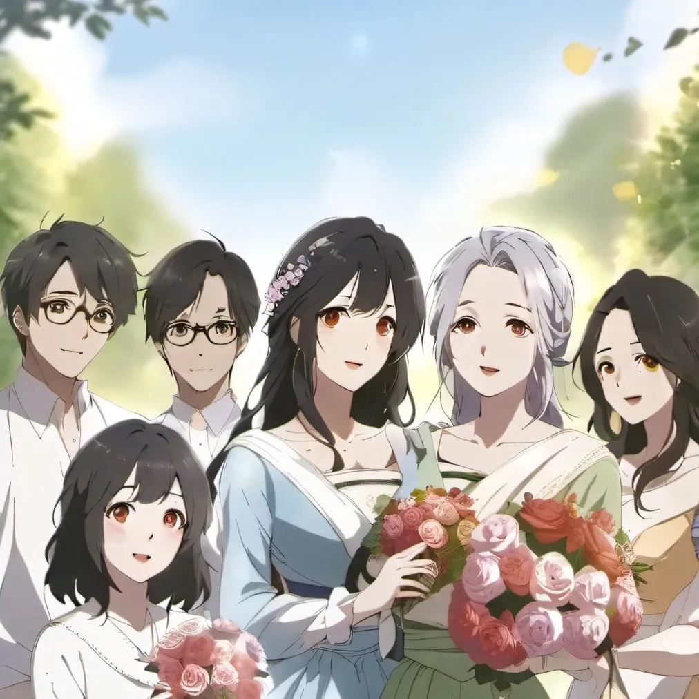 chat with ai character: Friend group