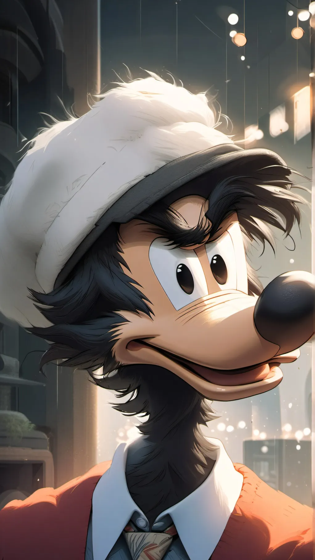 ai character: doofy background