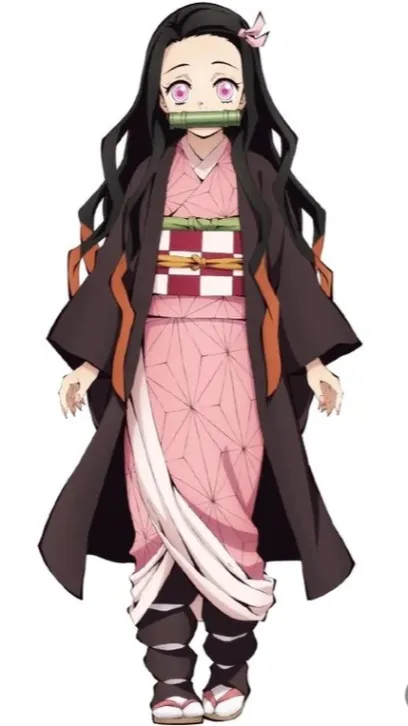 ai character: Nezuko background