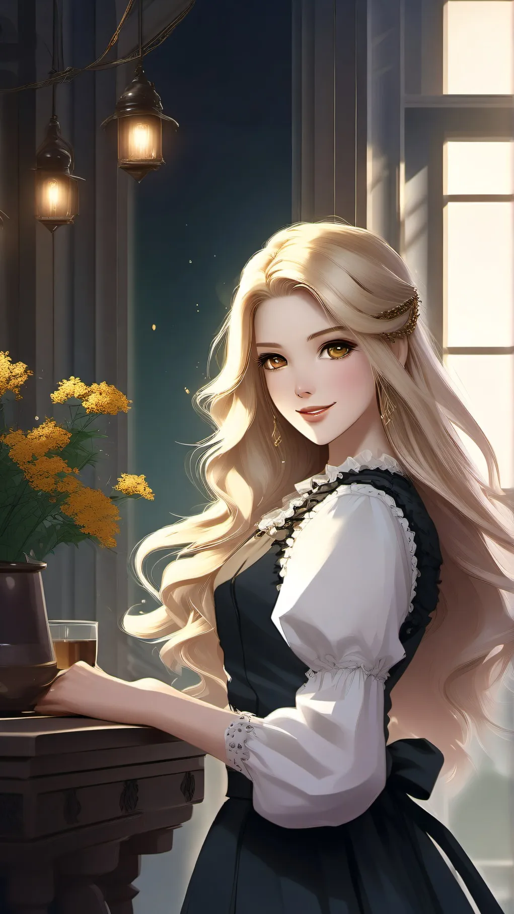 ai character: Chloe background