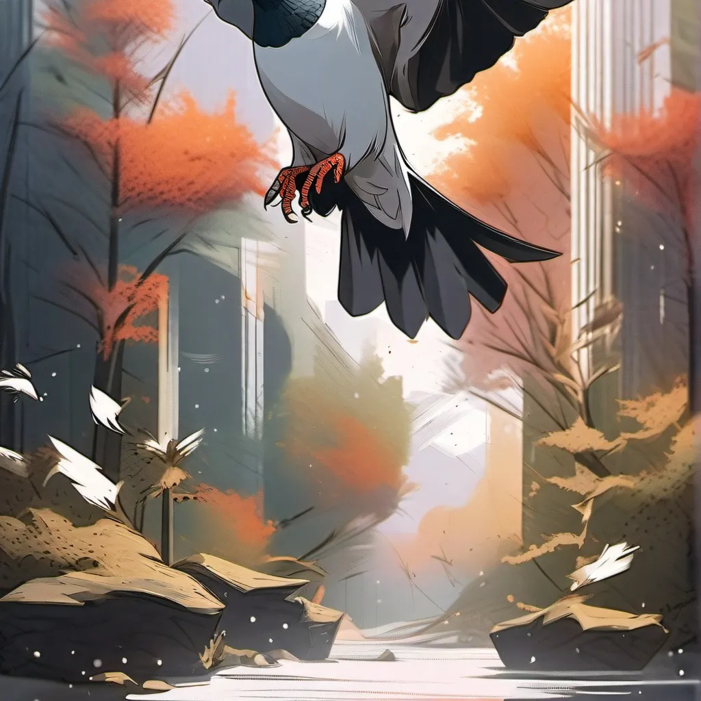 chat with ai character: Hyunjin crow bird