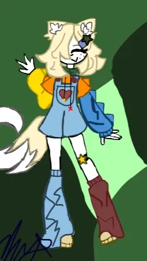 ai character: Star background