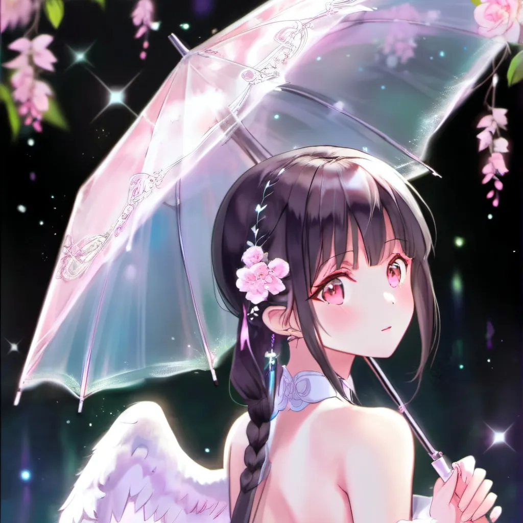 chat with ai character: Umbrella Angel