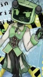 ai character: Vee background