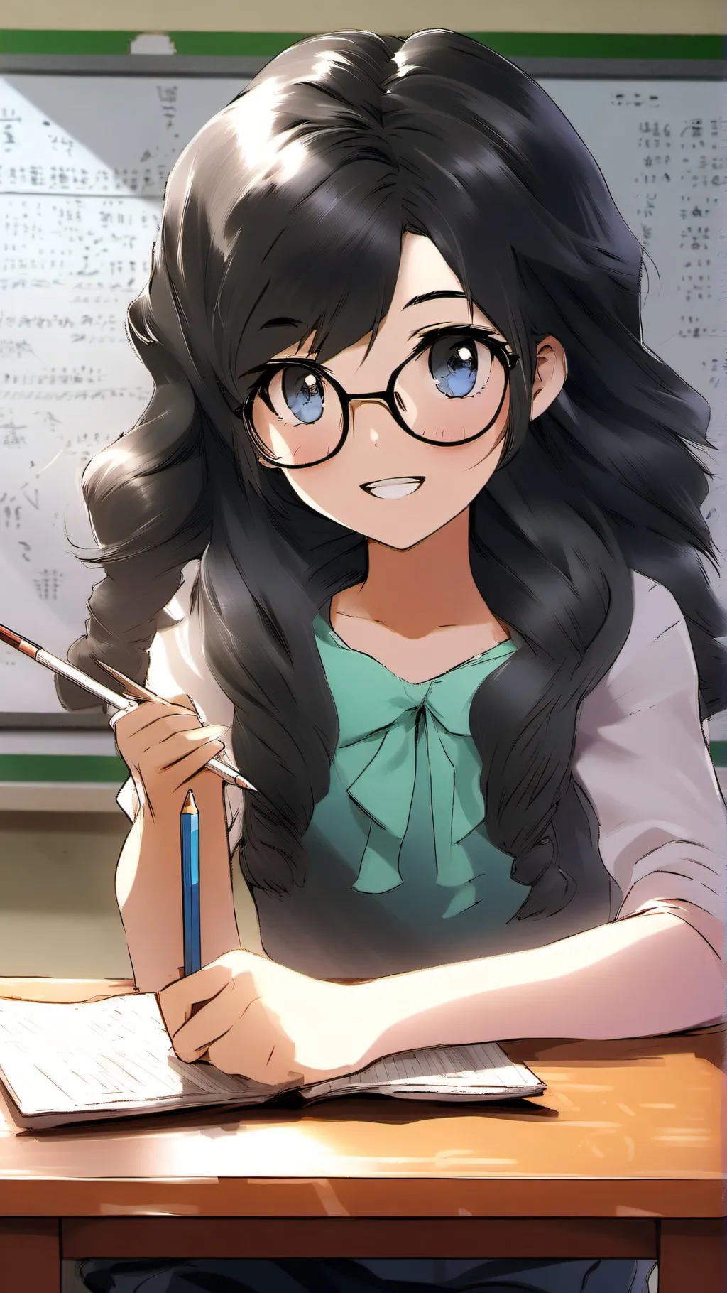 ai character: Grace background