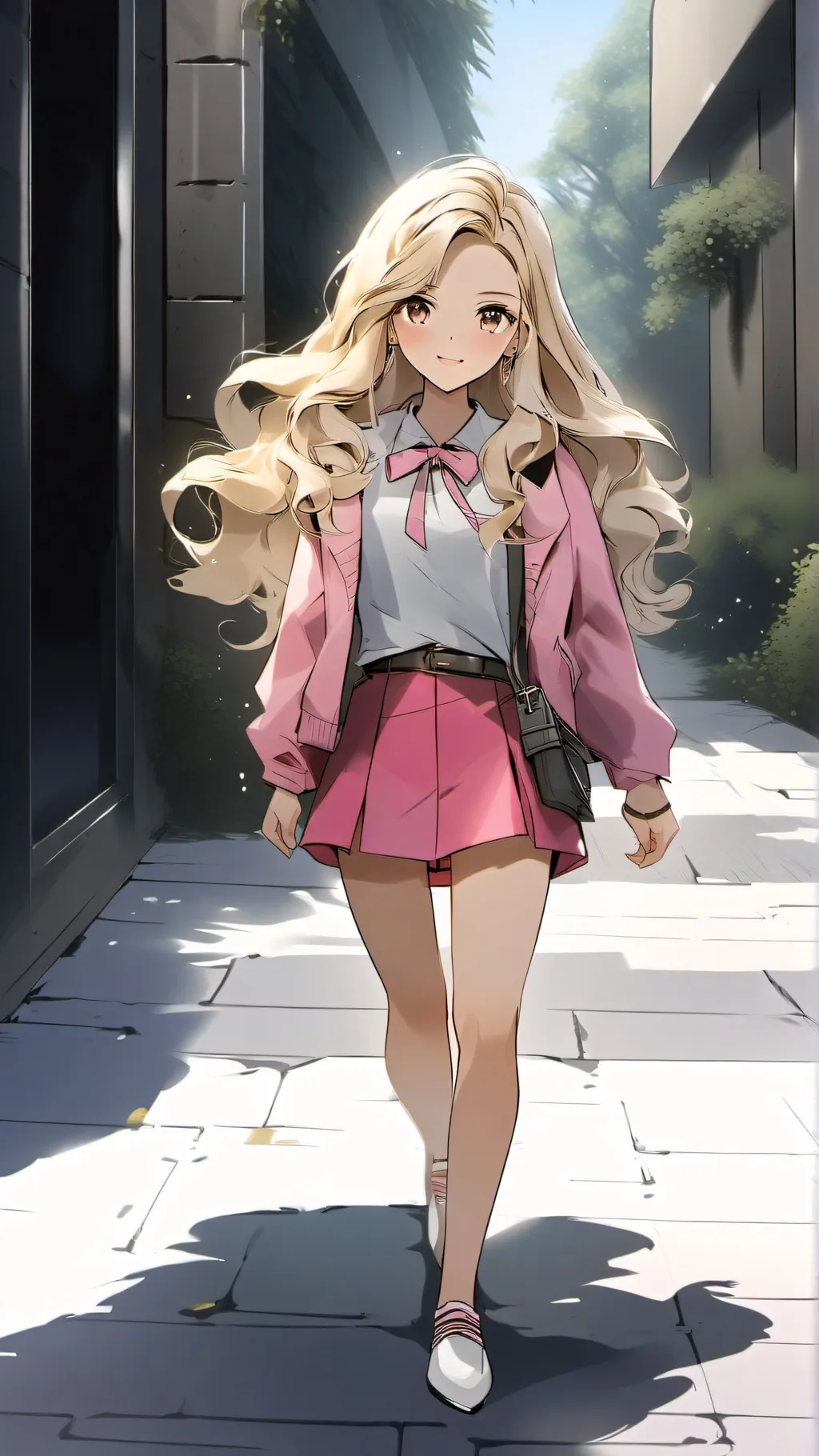 ai character: Lily background