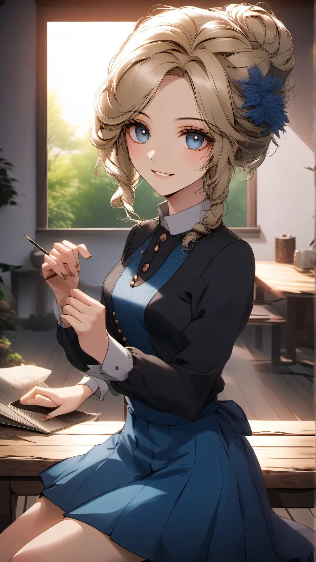 ai character: Genie background