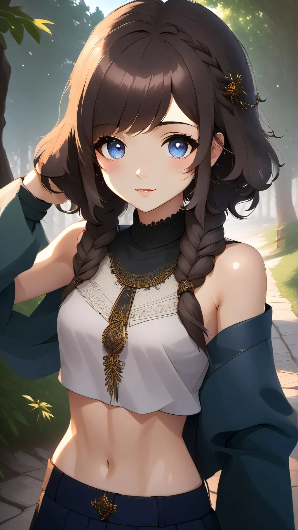 ai character: Sister background