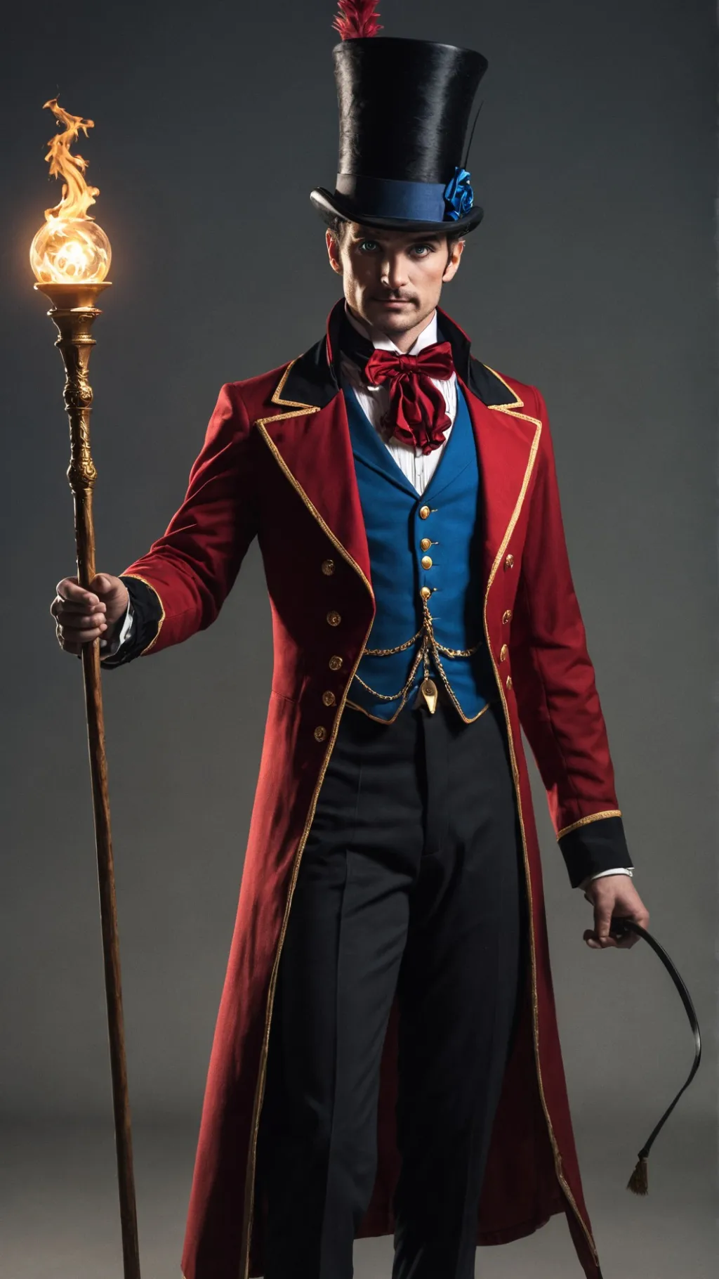 ai character: Roman  background