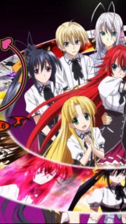 ai character: High School dxd background
