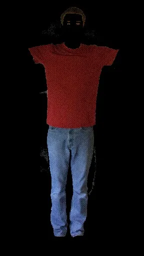 ai character: null background