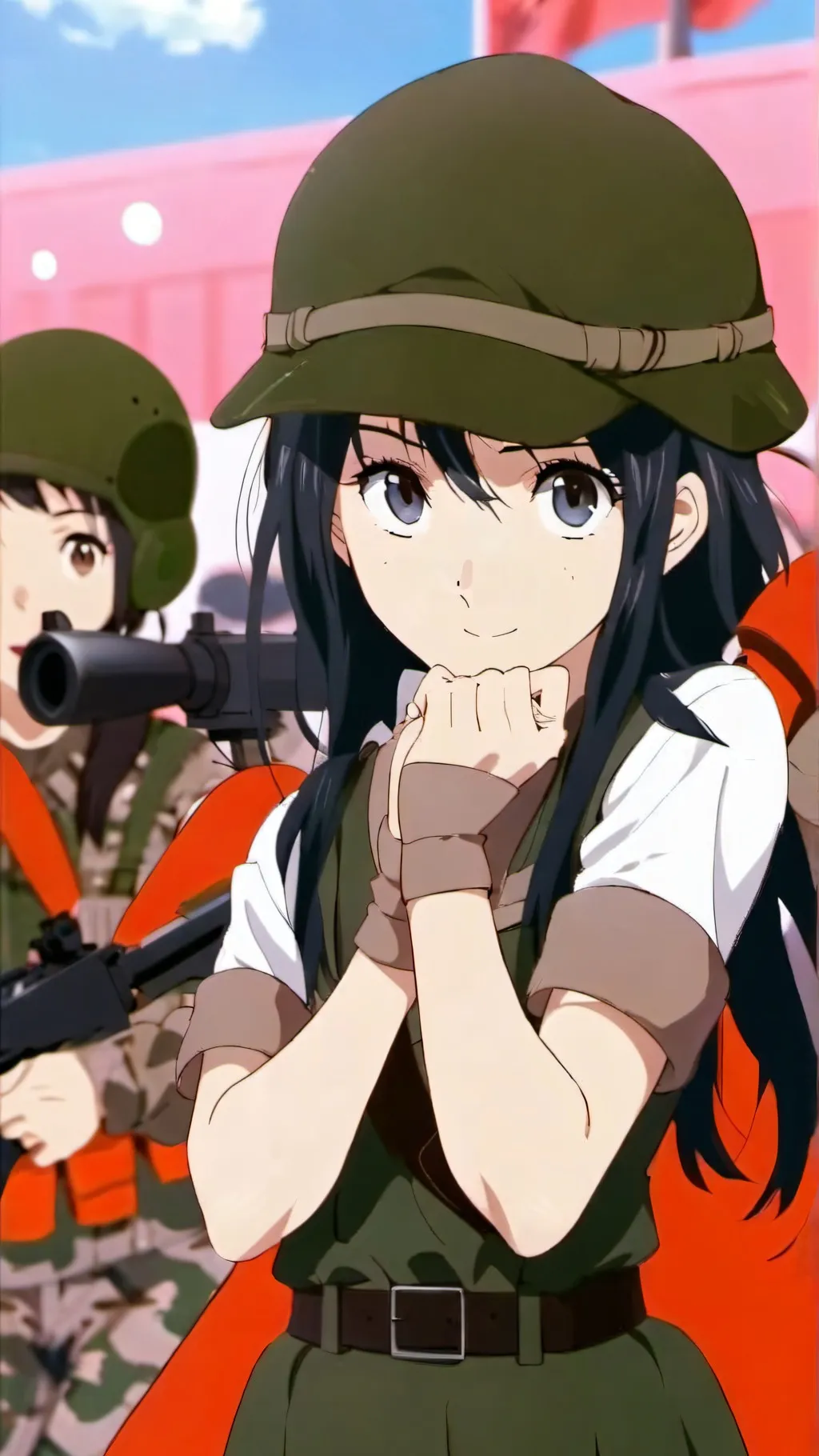 ai character: last boy on earth background