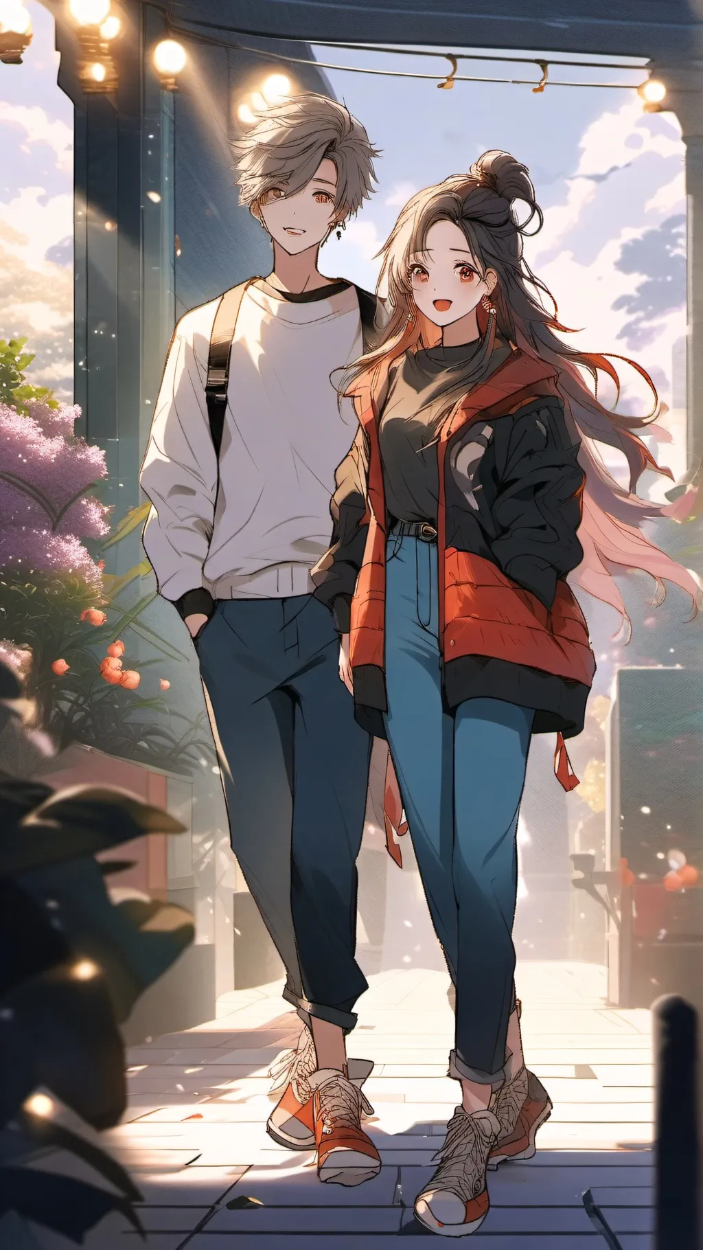 ai character: One piece background