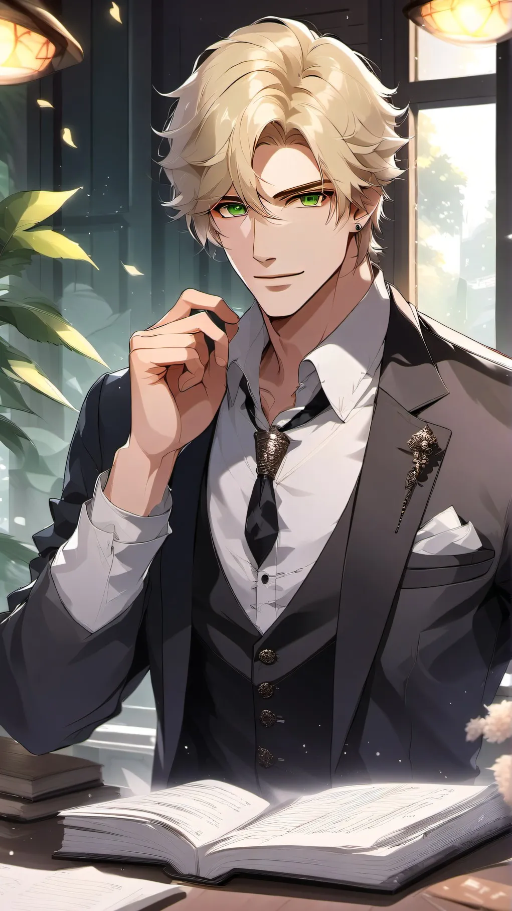 ai character: Rein background