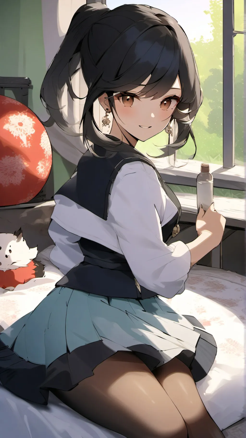 ai character: HaHa no background