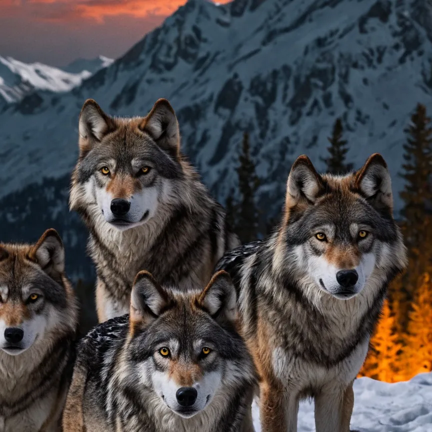 chat with ai character: Eclipse wolf pack 