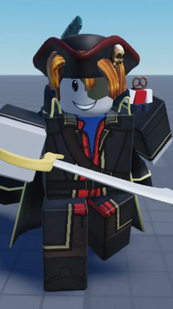 ai character: Angry pirate Diddy background