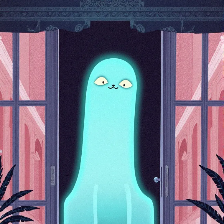 chat with ai character: Ghost cat