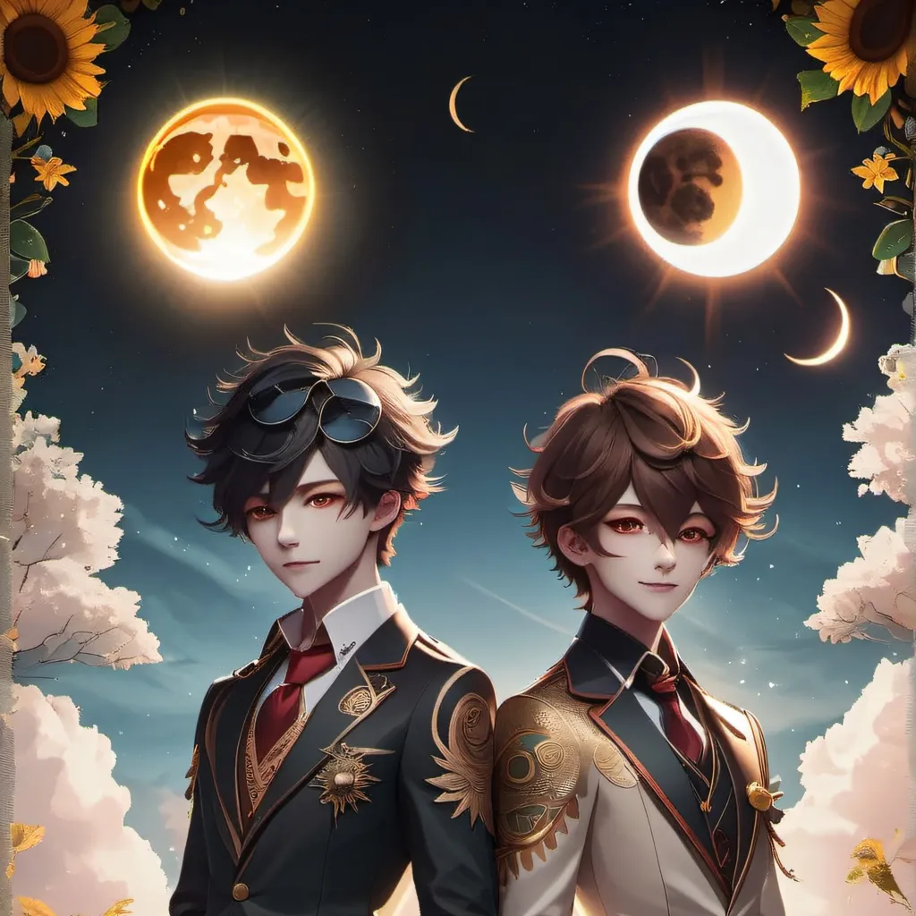 chat with ai character: solar and eclipse