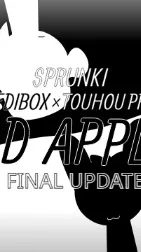 ai character: Sprunki Bad Apple background