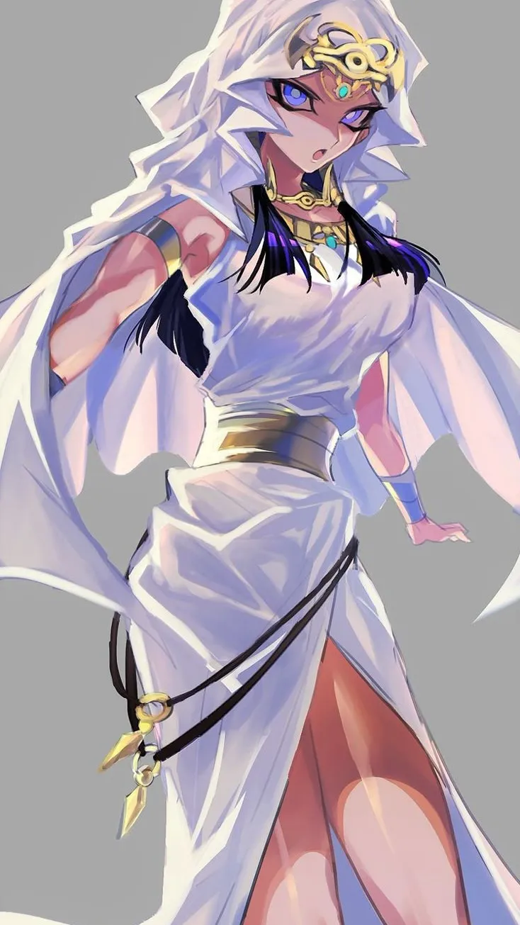 ai character: Ishizu Ishtar background