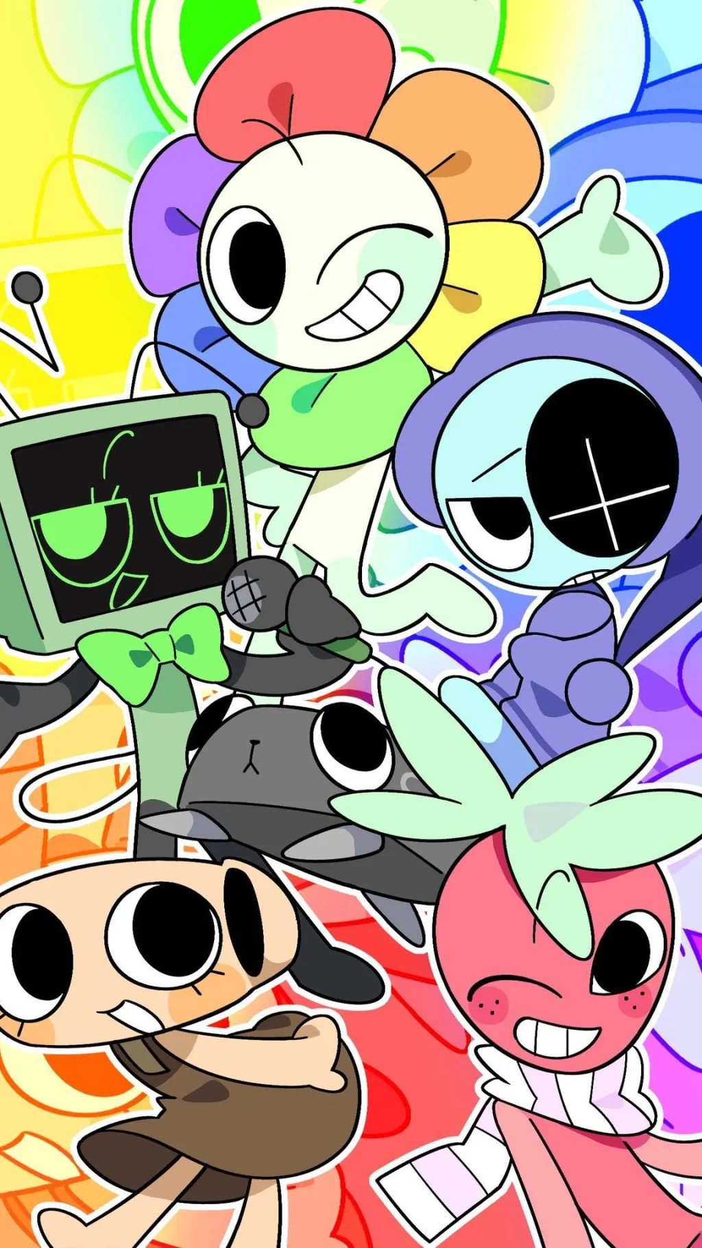 ai character: Dandy's World background