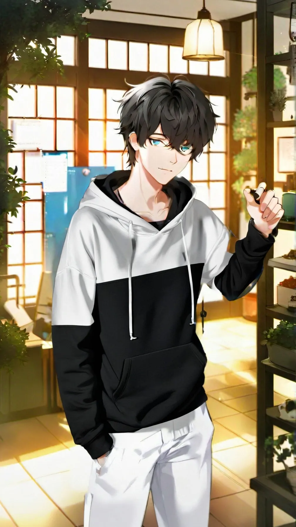 ai character: Parker background