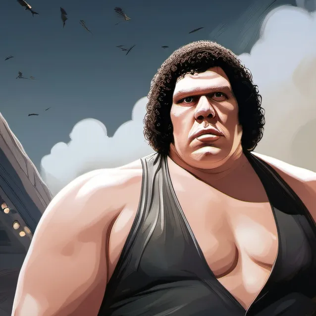 chat with ai character: Andre the Giant