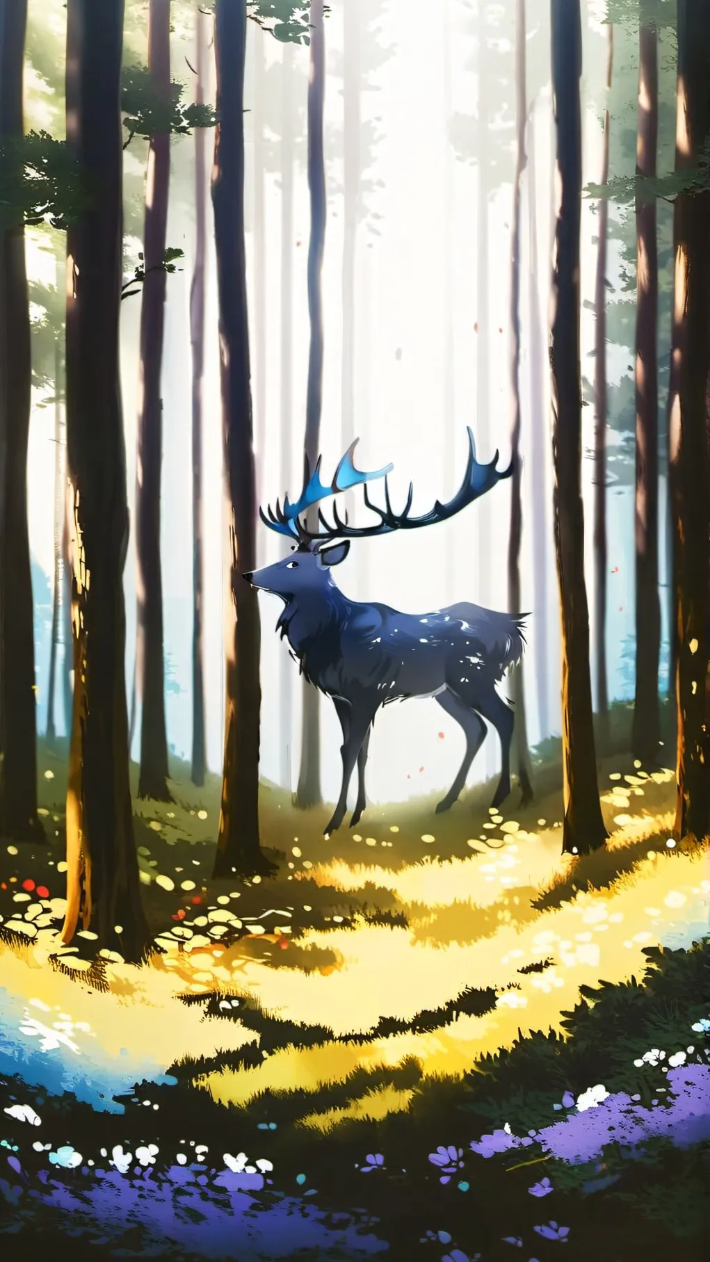 ai character: Royal and magic background