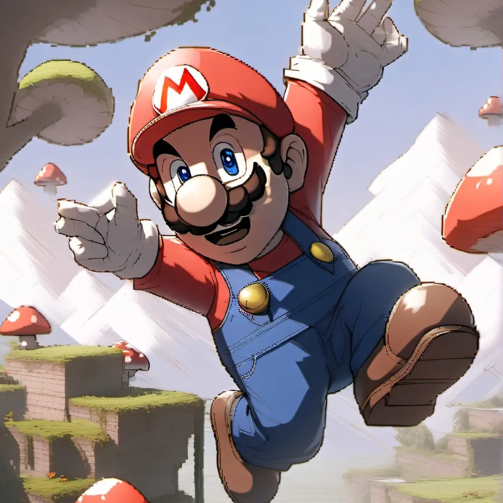 chat with ai character: Mario