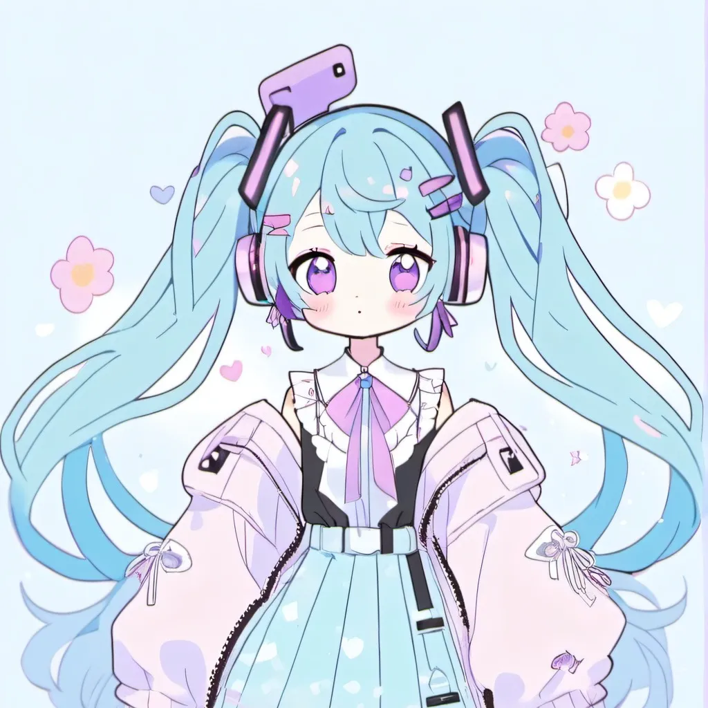 chat with ai character: ~!Purple miku!~