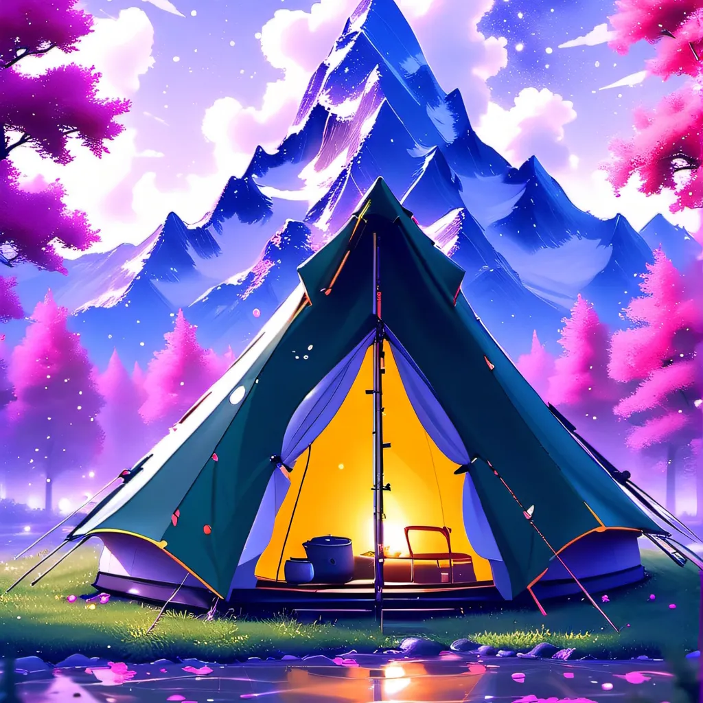 chat with ai character: 1B/1A Camping!