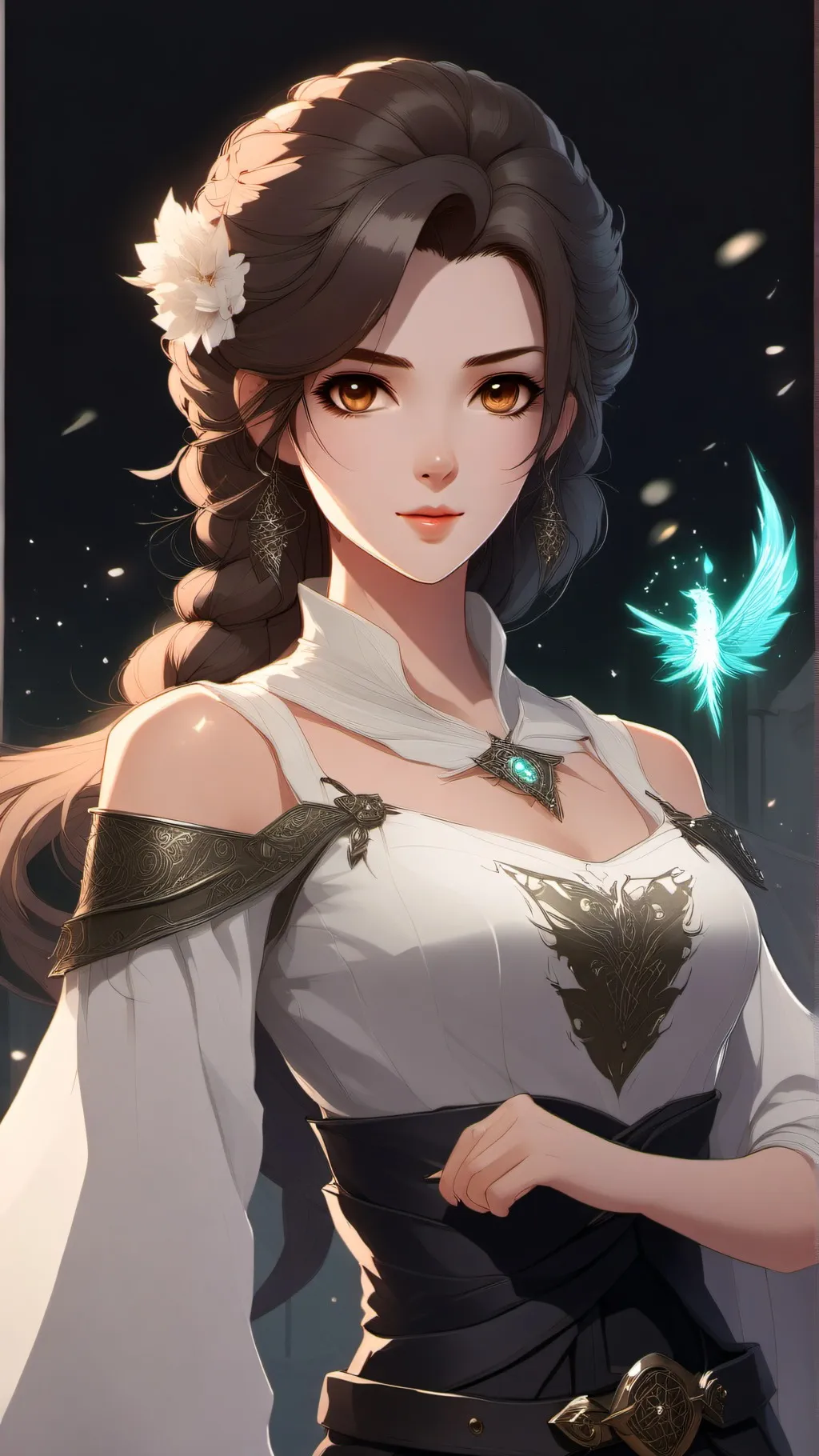 ai character: Akane background