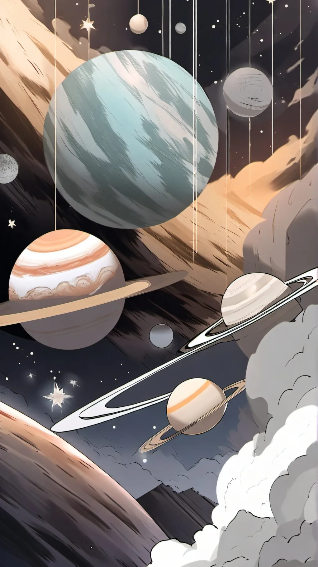 ai character: SOLAR HUMANSSSS background