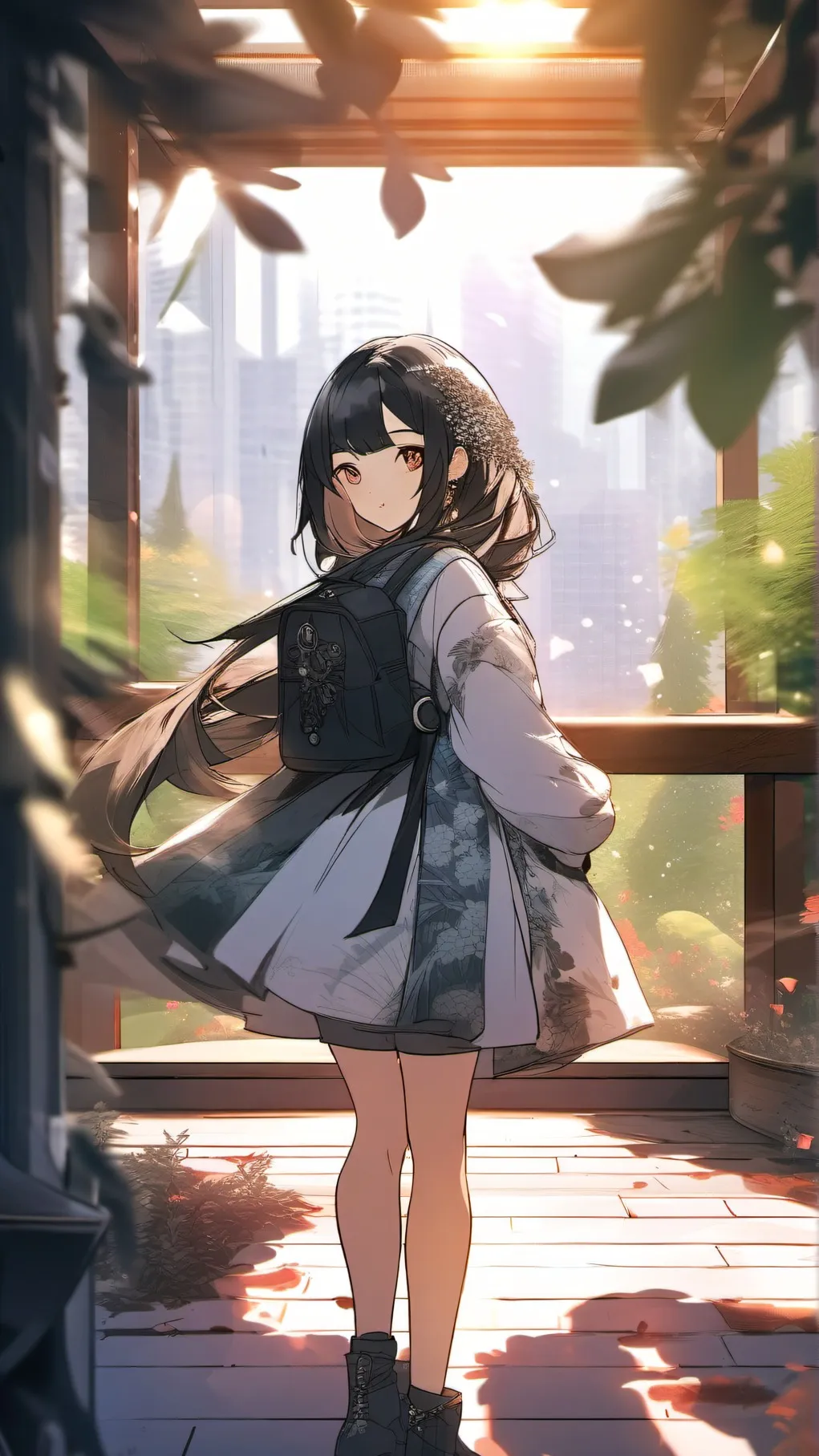 ai character: hfgjjjjhf background