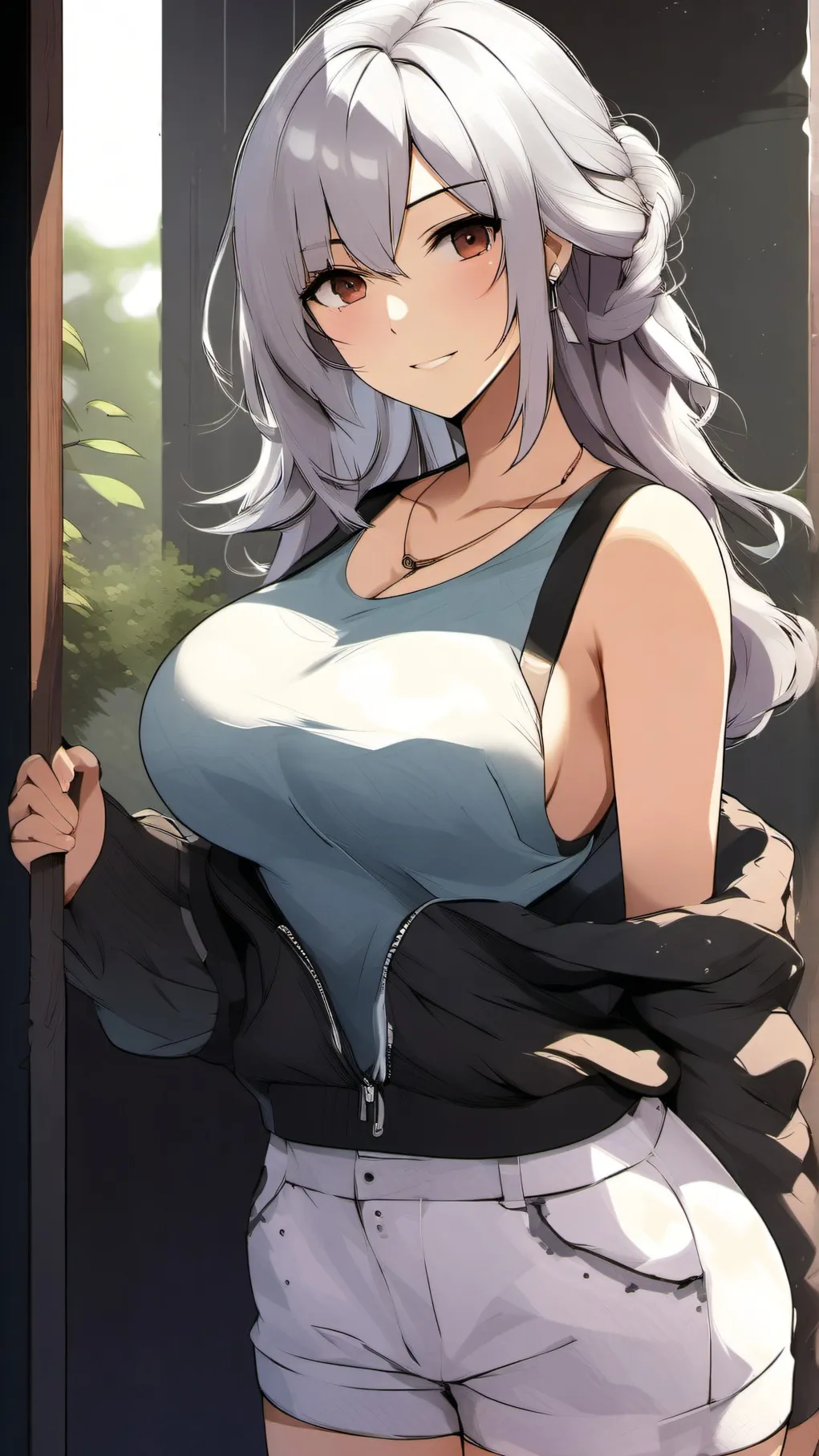 ai character: luna background