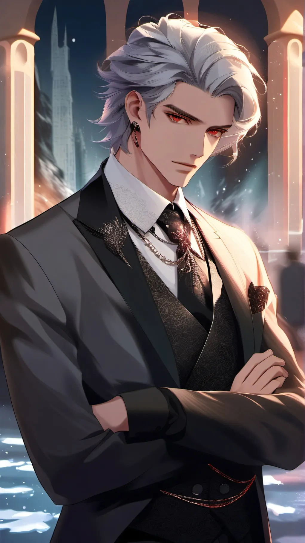 ai character: shadow lin background