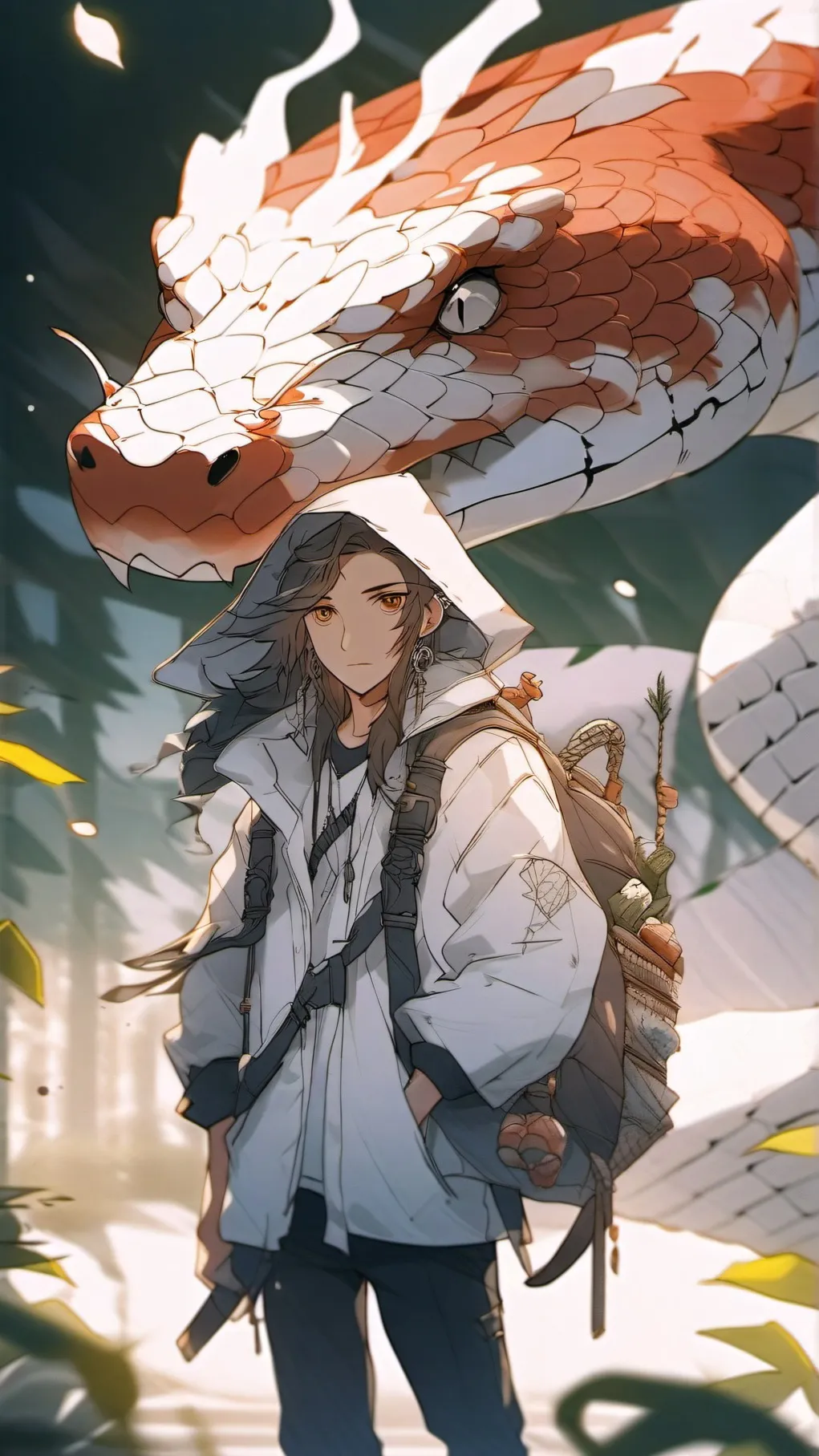 ai character: MIKE LEE  background