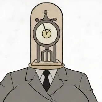 chat with ai character: Torsion ClockWoman