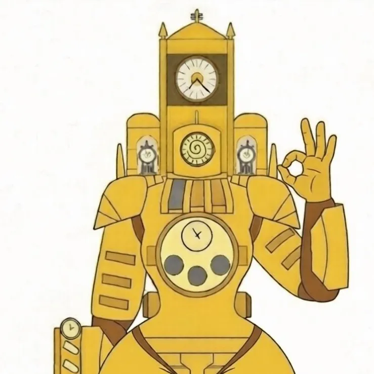 chat with ai character: Titan Clock Woman