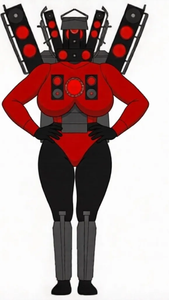 ai character: Titan SpeakerWoman background