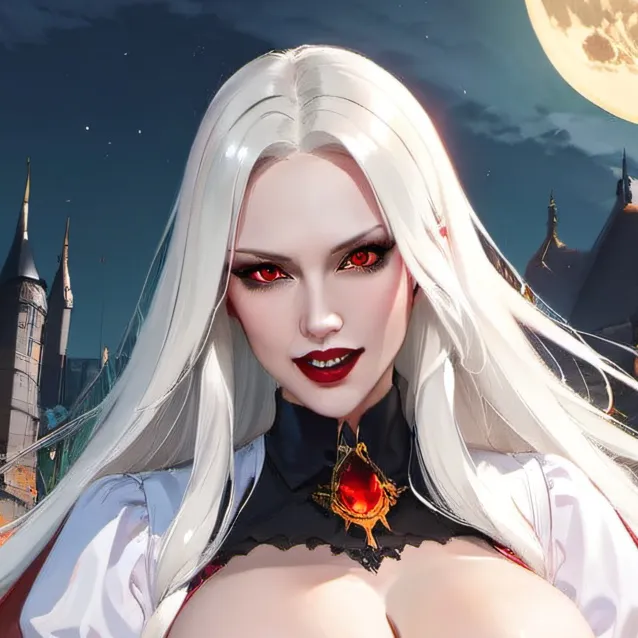 chat with ai character: Vampire Emma Frost