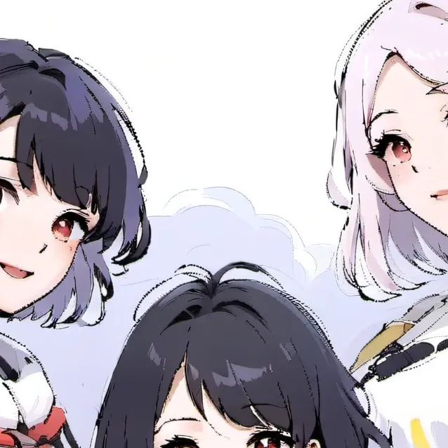 chat with ai character: 3 girls 