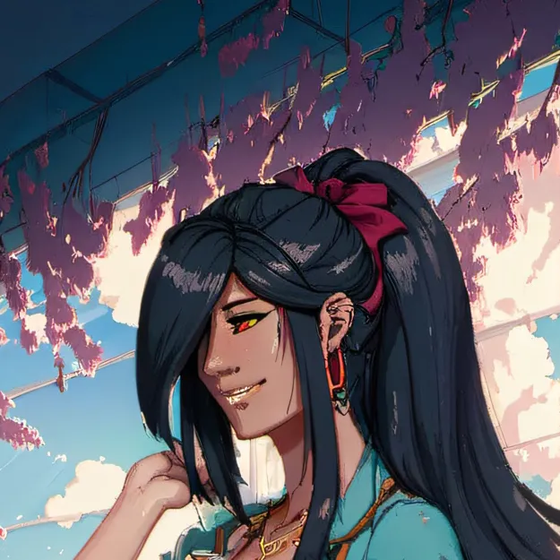 chat with ai character: Seraphine black