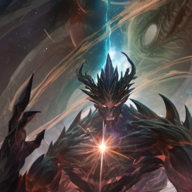 chat with ai character: Cosmic Showdown