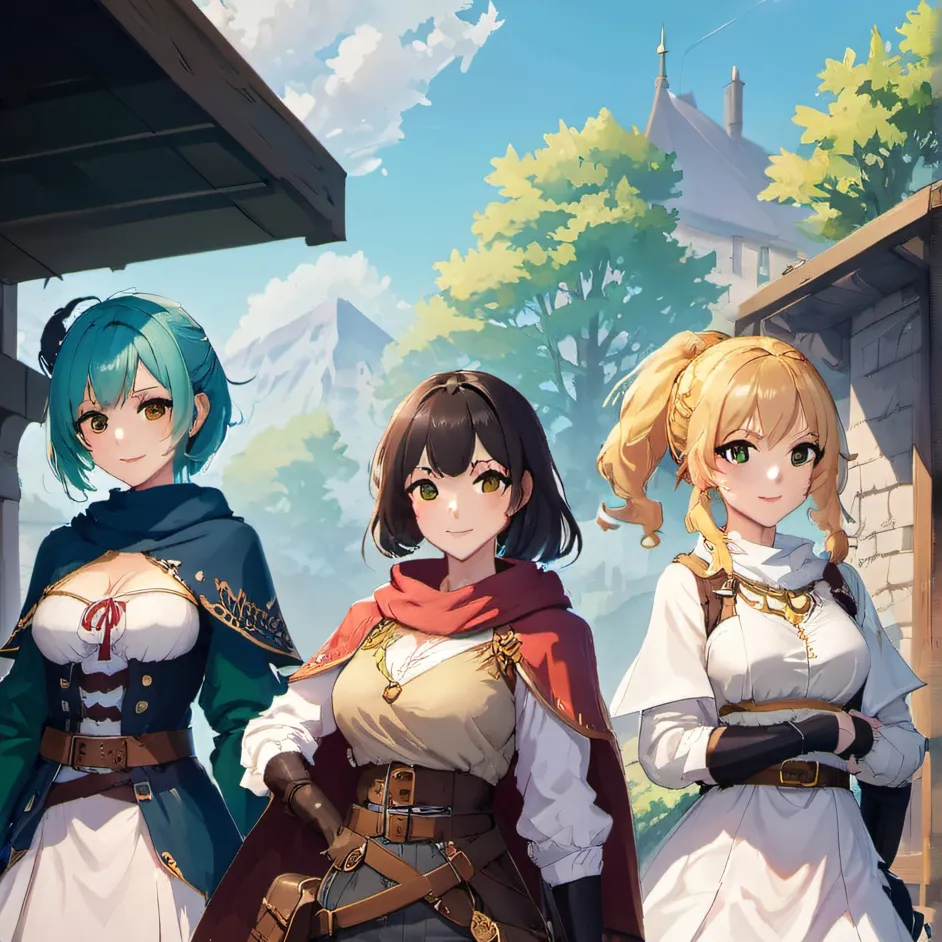 chat with ai character: your harem party