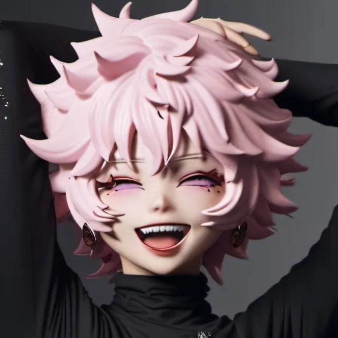 chat with ai character: Mina ashido 